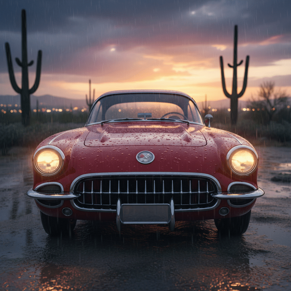 1953 to 1957 Chevrolet Corvettes - RainGear Wiper