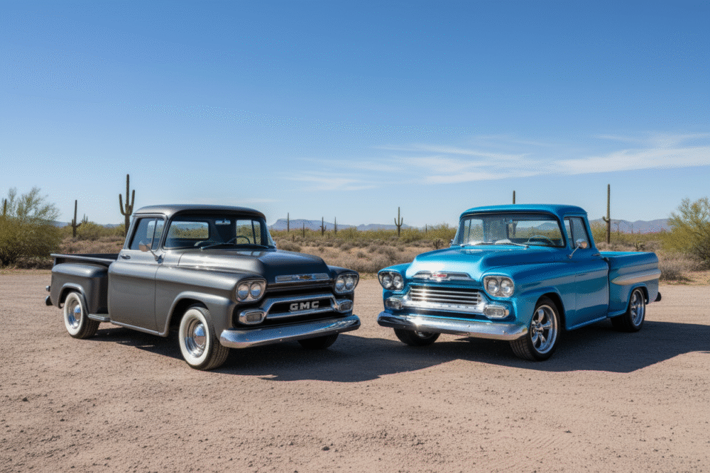 1955 to 1959 Chevrolet & GMC Trucks