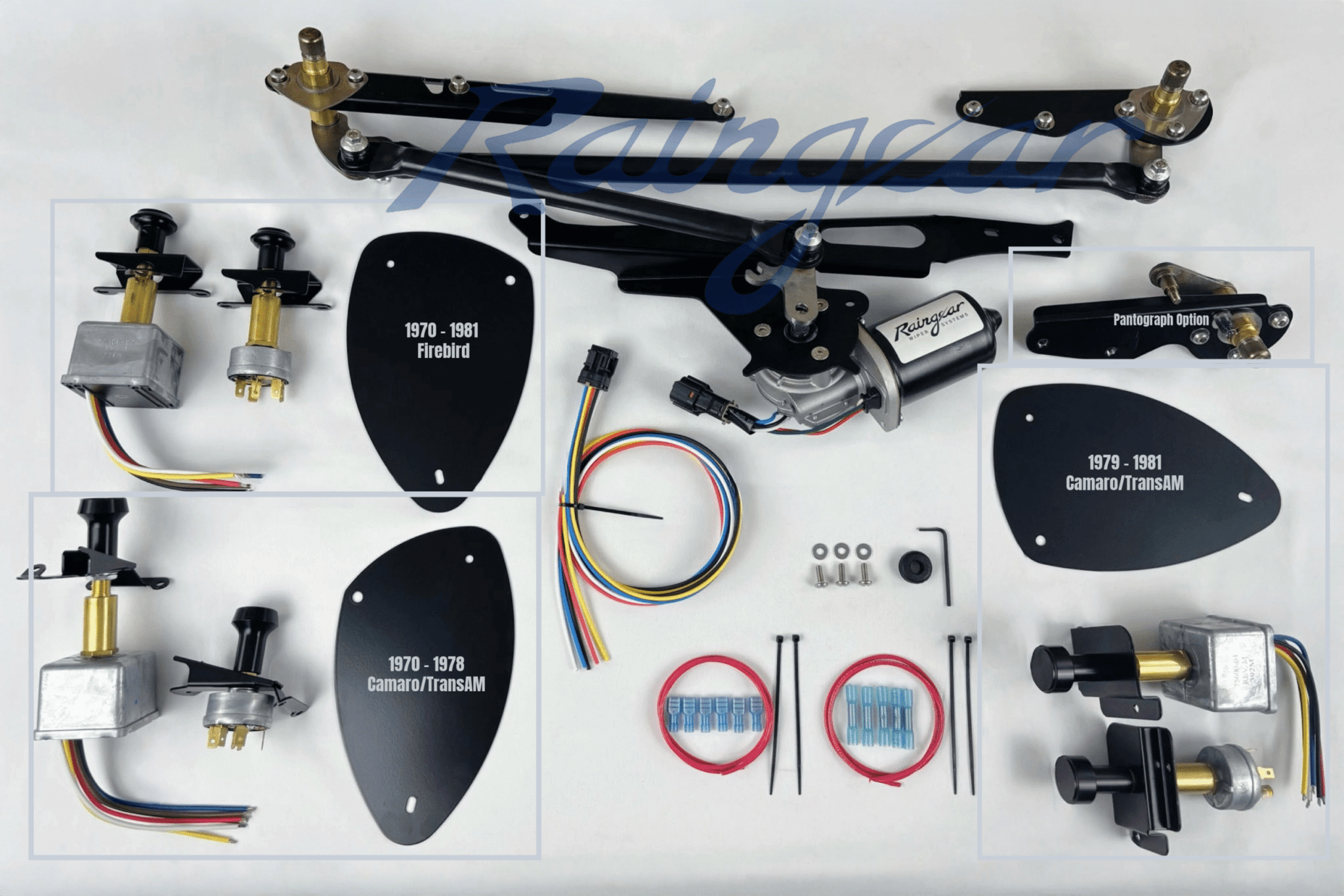 1970-1981 Camaro - RainGear Wiper Systems