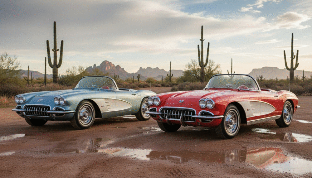 1958 to 1962 Chevrolet Corvettes