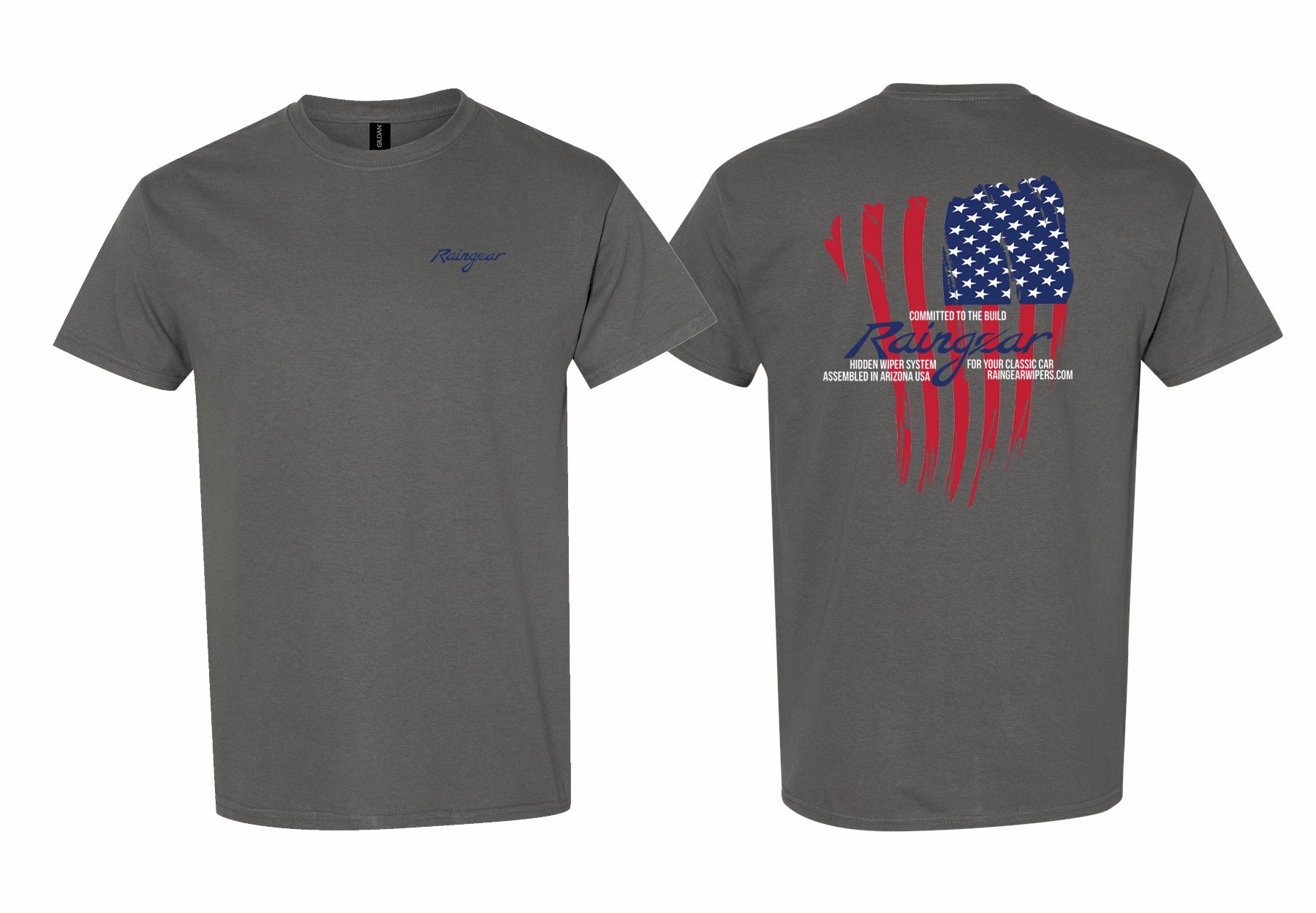 American Flag Logo T-Shirt – Classic Patriotic Logo Tee